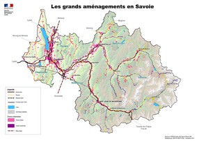 Les grands aménagements en Savoie